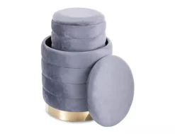 Signal Wypoczynkowe*Puf Britta Velvet (zestaw)