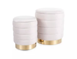 Signal Wypoczynkowe*Puf Britta Velvet (zestaw)