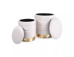 Signal Wypoczynkowe*Puf Britta Velvet (zestaw)