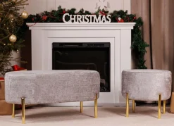 Hauss Pufy Do Przedpokoju|Pufy Do Sypialni*Pufa do przedpokoju Delice II