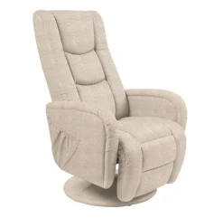 Halmar Fotele*PULSAR 2 recliner z funkcją masażu beżowy1 sztuka