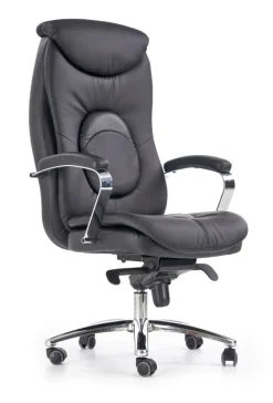 Halmar Fotele*QUAD fotel gabinetowy czarny1 sztuka