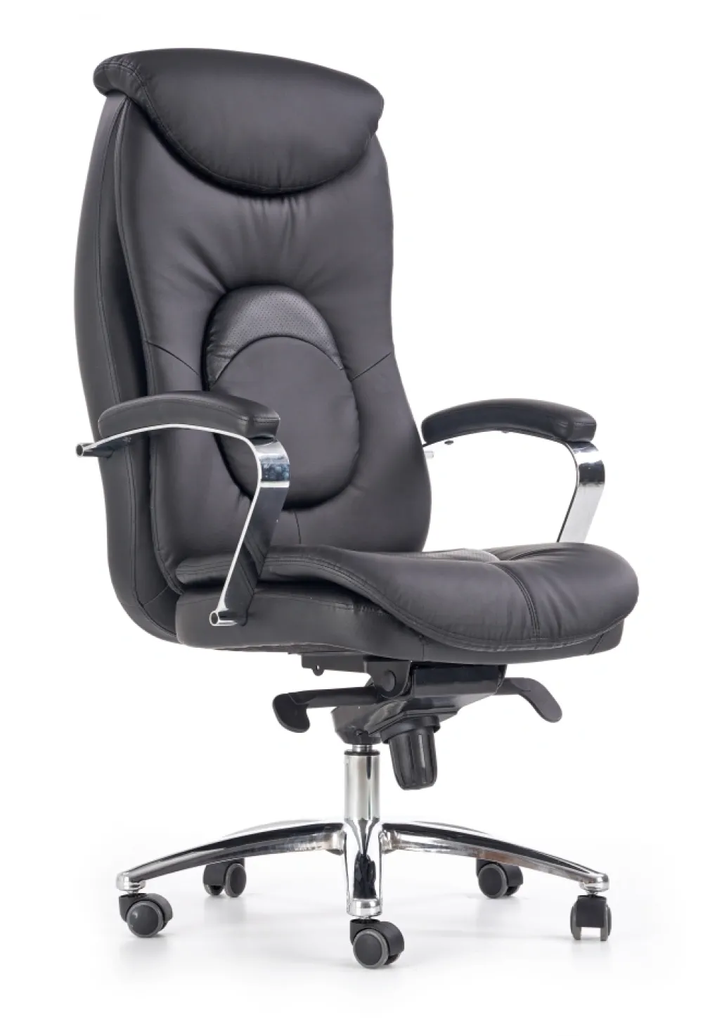 Halmar Fotele*QUAD fotel gabinetowy czarny1 sztuka