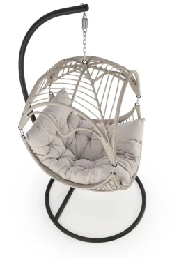 Halmar Meble Ogrodowe*RASMUS fotel ogrodowy, jasny popiel (3p=1szt)1 sztuka