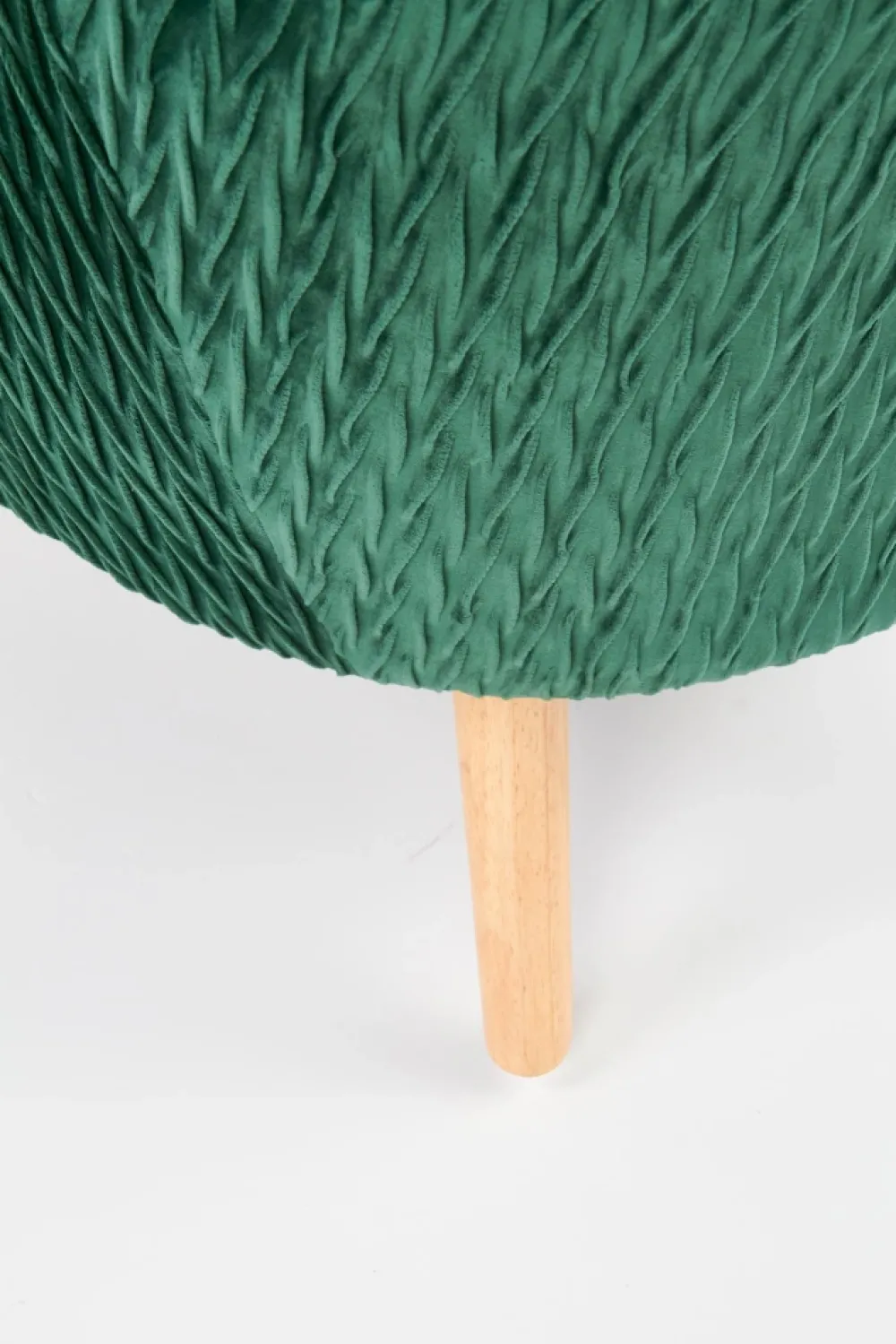 Halmar Fotele*RAVEL fotel wypoczynkowy ciemny zielony / naturalny1 sztuka