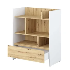 Lenart Tapczany|Nadstawki Do Półkotapczanu*REGAŁ BC-25 DO PÓŁKOTAPCZANU DĄB ARTISAN / BIAŁY 92x108 BED CONCEPT