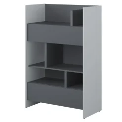 Lenart Tapczany|Nadstawki Do Półkotapczanu*REGAŁ BC-26 DO PÓŁKOTAPCZANU GRAFITOWY / SZARY 92x138 BED CONCEPT