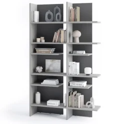 Lenart Szafki I Regały Do Biura|Szafki I Regały Do Pokoju Młodzieżowego*Regał otwarty z oświetleniem LED Fitt FL-01L