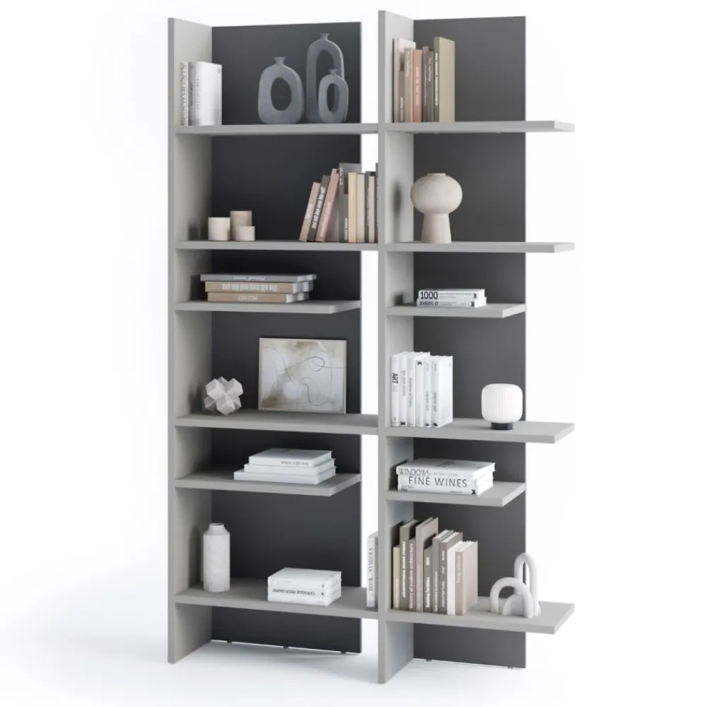 Lenart Szafki I Regały Do Biura|Szafki I Regały Do Pokoju Młodzieżowego*Regał otwarty z oświetleniem LED Fitt FL-01L