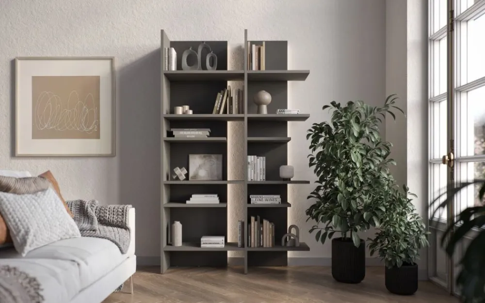 Lenart Szafki I Regały Do Biura|Szafki I Regały Do Pokoju Młodzieżowego*Regał otwarty z oświetleniem LED Fitt FL-01L