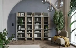 Lenart Szafki I Regały Do Biura|Szafki I Regały Do Pokoju Młodzieżowego*Regał otwarty z oświetleniem LED Fitt FL-01L