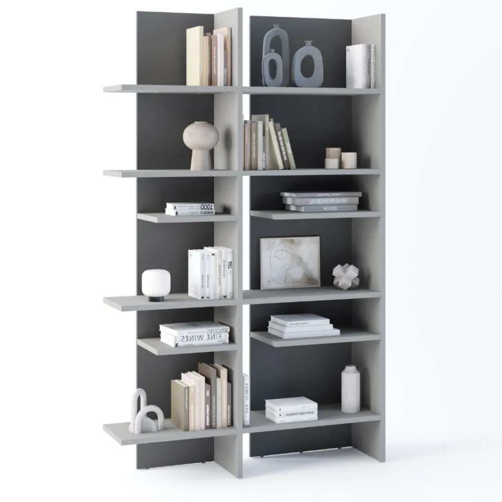 Lenart Szafki I Regały Do Biura|Szafki I Regały Do Pokoju Młodzieżowego*Regał otwarty z oświetleniem LED Fitt FL-01R