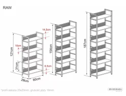 Signal Komody*Regał Raw R5