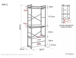 Signal Komody*Regał Rin C