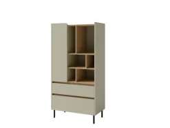 Meblar Szafki I Regały Do Pokoju Młodzieżowego|Regały Do Pokoju Młodzieżowego*Regał z szafkami i szufladami dla nastolatka Luca LC6  eukaliptus