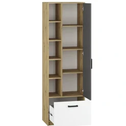 ML Meble Szafki I Regały*Regał z szuflada i półkami FINI 03