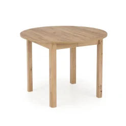 Halmar Stoły*RINGO stół kolor blat dąb craft, nogi - dąb craft (102-142x102x76 cm) (2p=1szt)1 sztuka