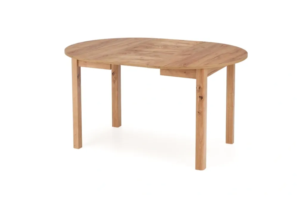 Halmar Stoły*RINGO stół kolor blat dąb craft, nogi - dąb craft (102-142x102x76 cm) (2p=1szt)1 sztuka