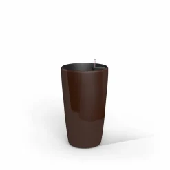 ArteHome Doniczki I Osłonki*Ronda elegancka donica w kolorze mocha z wkładem nawadniającym 33x33x57