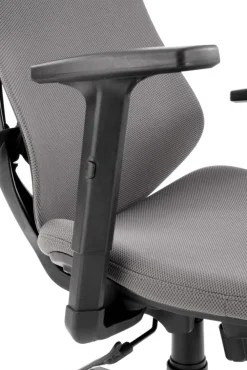 Halmar Fotele*RUBIO fotel gabinetowy popielaty/czarny (1p=1szt)1 sztuka