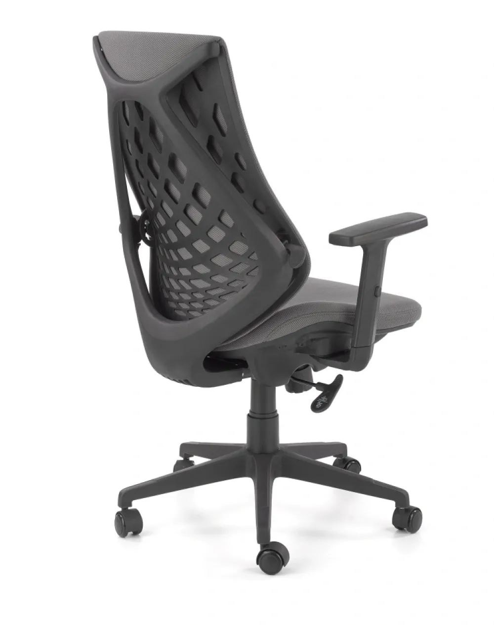 Halmar Fotele*RUBIO fotel gabinetowy popielaty/czarny (1p=1szt)1 sztuka