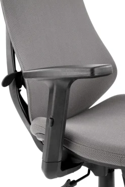 Halmar Fotele*RUBIO fotel gabinetowy popielaty/czarny (1p=1szt)1 sztuka