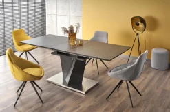 Halmar Stoły*SALVADOR stół rozkładany blat - ciemny popiel, nogi - ciemny popiel (3p=1szt)1 sztuka