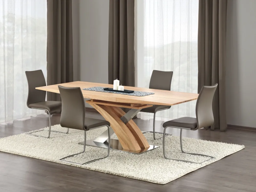 Halmar Stoły*SANDOR stół rozkładany dąb złoty (3p=1szt)1 sztuka