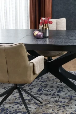 Halmar Stoły*SANDRO stół rozkładany, czarny (2p=1szt)1 sztuka