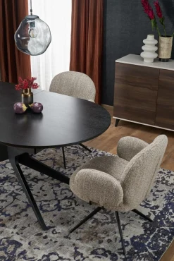 Halmar Stoły*SANDRO stół rozkładany, czarny (2p=1szt)1 sztuka