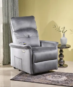 Halmar Fotele*SEMIR 2 fotel wypoczynkowy popielaty (2p=1szt)1 sztuka