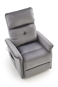 Halmar Fotele*SEMIR 2 fotel wypoczynkowy popielaty (2p=1szt)1 sztuka