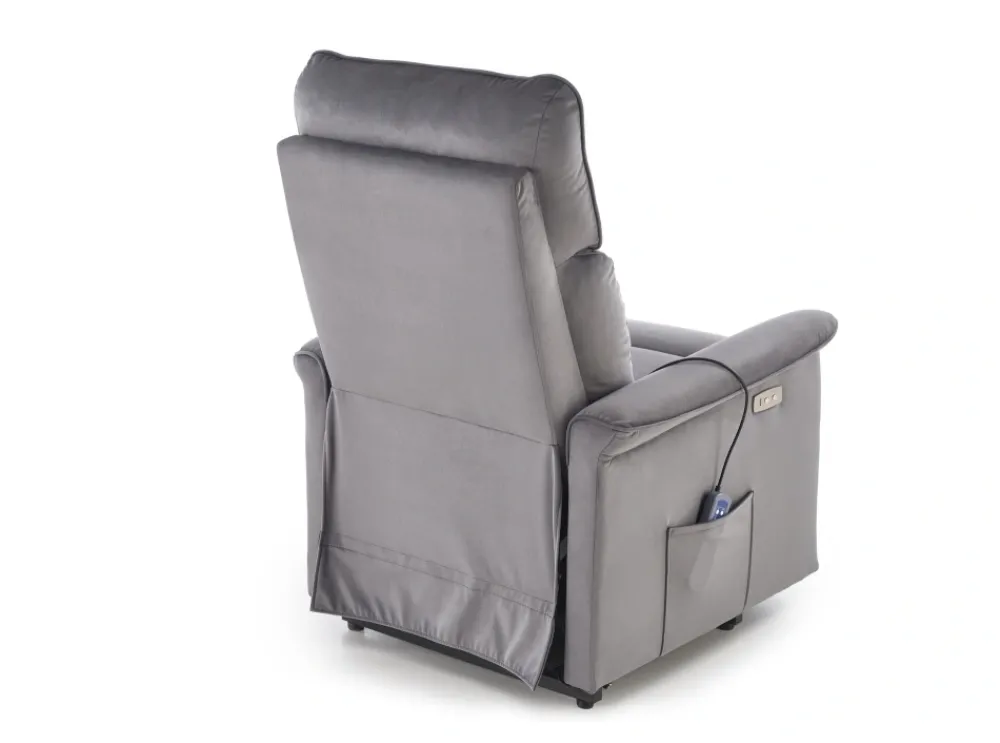 Halmar Fotele*SEMIR 2 fotel wypoczynkowy popielaty (2p=1szt)1 sztuka