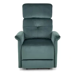 Halmar Fotele*SEMIR fotel z funkcja elektrycznego rozkładania / gniazdo USB, ciemny zielony (2p=1szt)1 sztuka