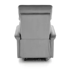 Halmar Fotele*SEMIR fotel z funkcja elektrycznego rozkładania / gniazdo USB, popielaty (2p=1szt)1 sztuka