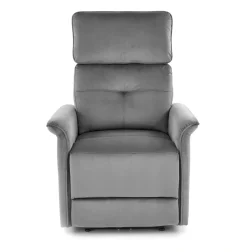 Halmar Fotele*SEMIR fotel z funkcja elektrycznego rozkładania / gniazdo USB, popielaty (2p=1szt)1 sztuka