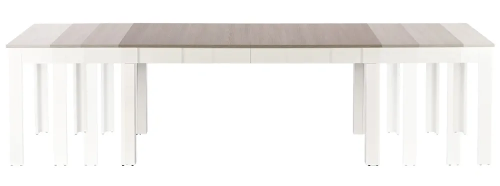 Halmar Stoły*SEWERYN 160/300 cm stół kolor dąb sonoma / biały (160-300x90x76 cm) (3p=1szt)1 sztuka