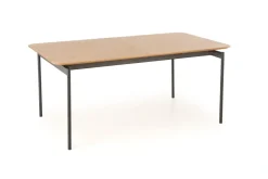 Halmar Stoły*SMART stół dąb naturalny/czarny (1p=1szt)1 sztuka