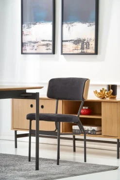 Halmar Stoły*SMART stół dąb naturalny/czarny (1p=1szt)1 sztuka