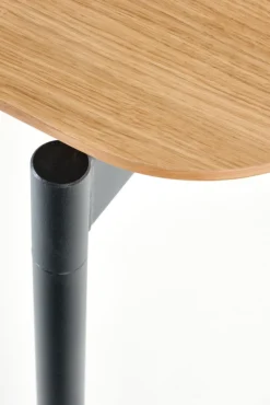 Halmar Stoły*SMART stół dąb naturalny/czarny (1p=1szt)1 sztuka