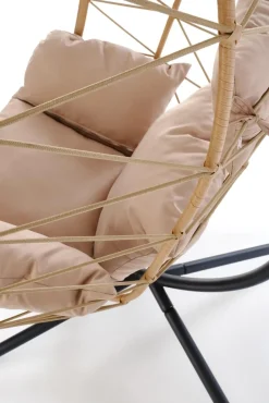 Halmar Meble Ogrodowe*SNAKE fotel ogrodowy, naturalny / beżowy (1p=1szt)1 sztuka