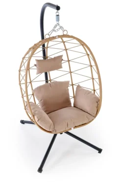 Halmar Meble Ogrodowe*SNAKE fotel ogrodowy, naturalny / beżowy (1p=1szt)1 sztuka