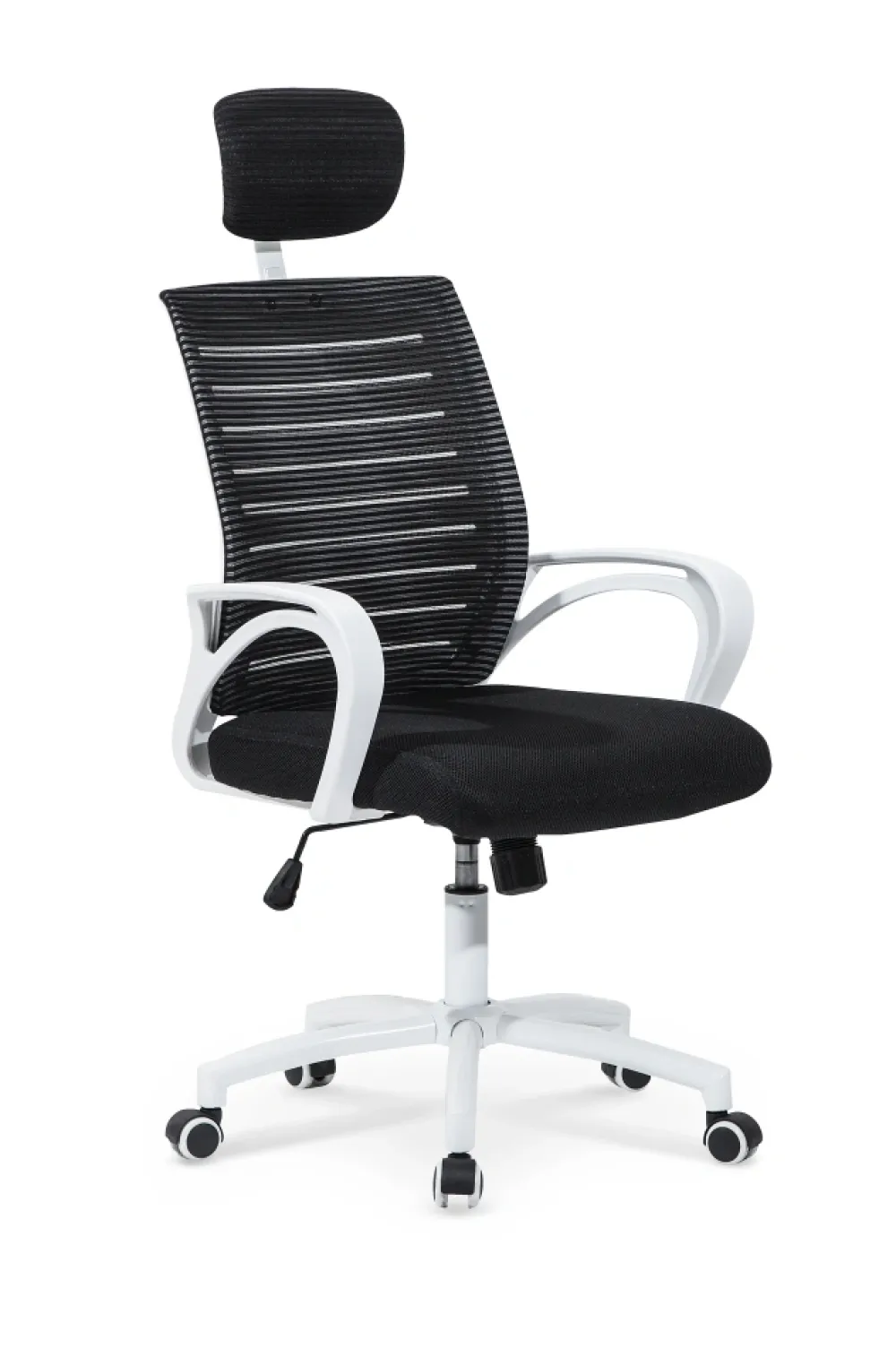 Halmar Fotele*SOCKET fotel pracowniczy biało-czarny1 sztuka