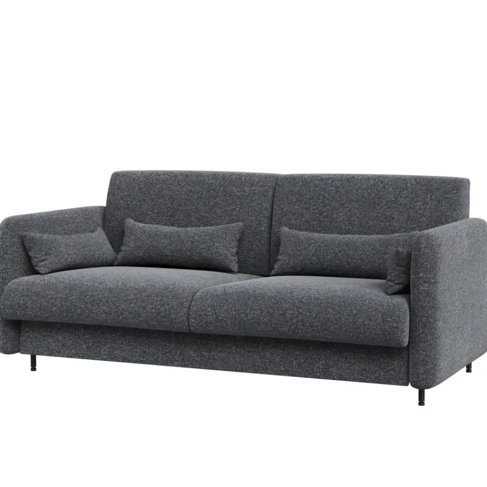 Lenart Tapczany|Sofy Do Półkotapczanu*SOFA BEŻOWA BOUCLE do półkotapczanu BED CONCEPT TKANINA PIU 03