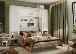 Lenart Tapczany|Sofy Do Półkotapczanu*SOFA GRAFITOWA do półkotapczanu BED CONCEPT TKANINA ART 82630