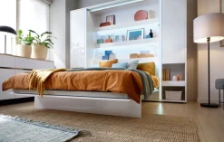 Lenart Tapczany|Sofy Do Półkotapczanu*SOFA GRAFITOWA do półkotapczanu BED CONCEPT TKANINA ART 82630