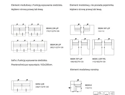 Wajnert Kanapy I Sofy Do Salonu|Sofy Z Funkcją Relaks*Sofa nowoczesna Misty