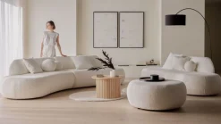 Puszman Kanapy I Sofy Do Salonu|Sofy Trzyosobowe*Sofa półokrągła modułowa Soul Armless