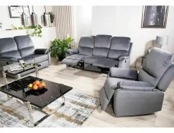 Signal Wypoczynkowe*Sofa rozkładana Spencer 3 Velvet