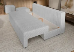 Hauss Sofy Trzyosobowe|Sofy Rozkładane*Sofa rozkładana z poduszkami Vero jasno szara Tilia 86